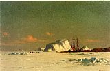 William Bradford Famous Paintings - In the Arctic